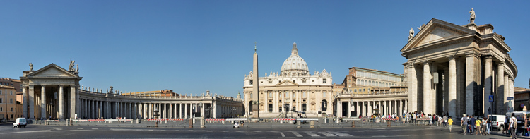 Vatikán - bazilika svatého Petra