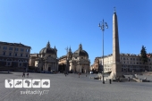 Řím - náměstí Piazza del Popolo