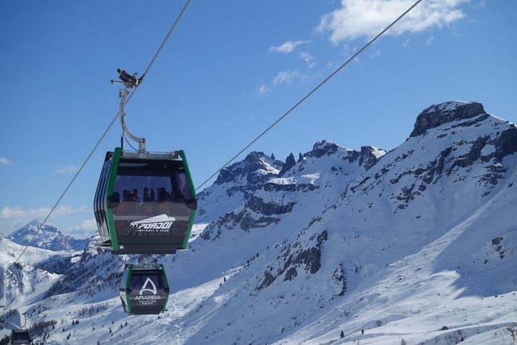 Arabba - lyžování v Itálii