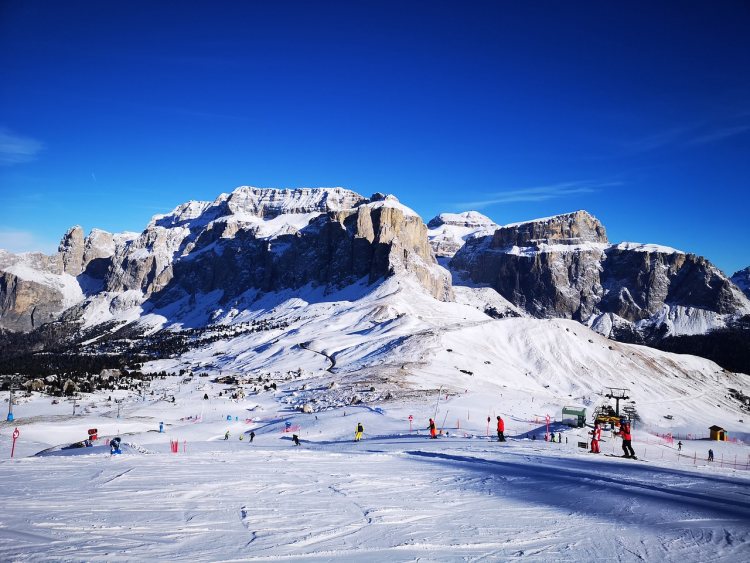 lyžování Itálie - Sella Ronda