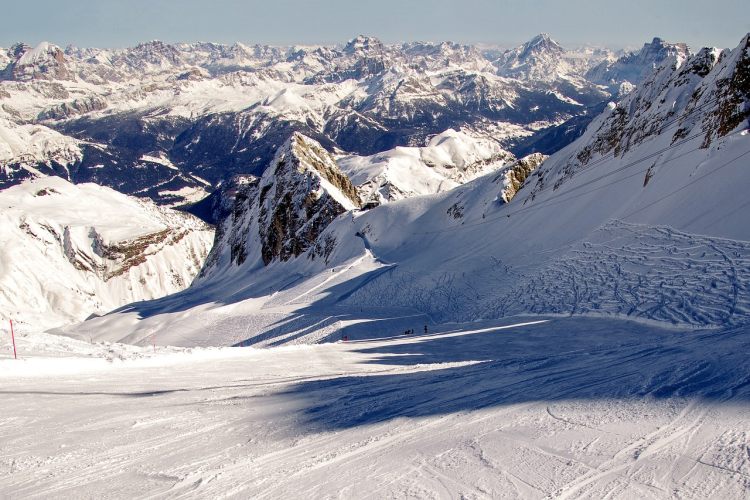 Itálie - lyžování Marmolada