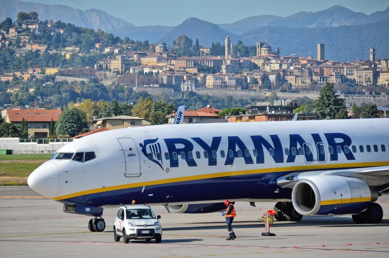 Bergamo, letiště Orio al Serio