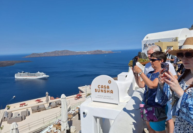 Santorini, Řecko