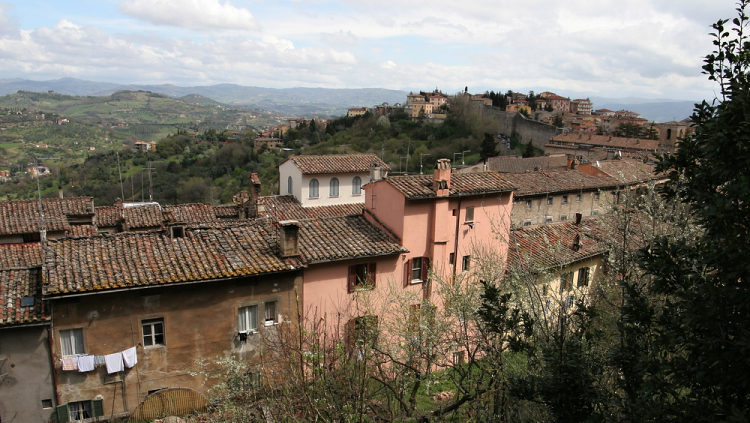 Perugia, Umbria, Itálie